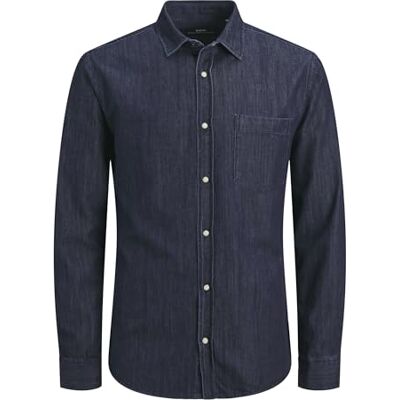 R.d.d. royal denim division Rddlesner Denim skjorta L/S Noos, Mörk denim, L R.d.d. royal denim division Rddlesner Denim skjorta L/S Noos, Mörk denim, L