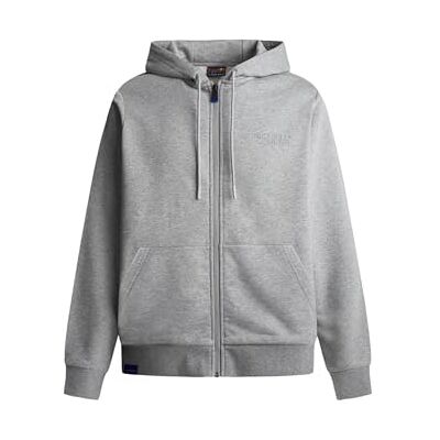 Pepe Jeans Red Bull Racing X RBR ZIP LOGO HOODY sweatshirt, grå (MARL GREY), XL, Grå (Marl grå), XL Pepe Jeans Red Bull Racing X RBR ZIP LOGO HOODY sweatshirt, grå (MARL GREY), XL, Grå (Marl grå), XL