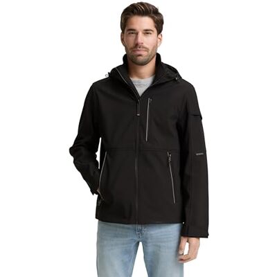 TOM TAILOR Herrjacka, 29999 Svart, 3XL TOM TAILOR Herrjacka, 29999 Svart, 3XL