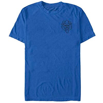 Disney Unisex Beauty & The Beast Line Organic kortärmad T-shirt, Ljusblå, M Disney Unisex Beauty & The Beast Line Organic kortärmad T-shirt, Ljusblå, M