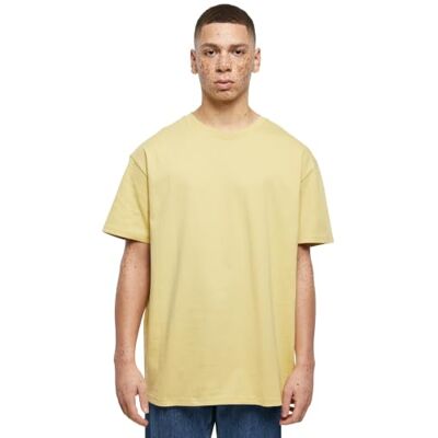 Build Your Brand T-shirt för män tung oversize te, basic t-shirt för män, överdimensionerad passform, bomull, palemoss, M Build Your Brand T-shirt för män tung oversize te, basic t-shirt för män, överdimensionerad passform, bomull, palemoss, M