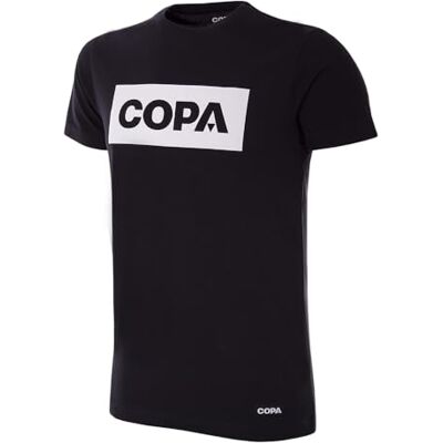 COPA box-logotyp t-shirt rund hals Svart XXL COPA box-logotyp t-shirt rund hals Svart XXL