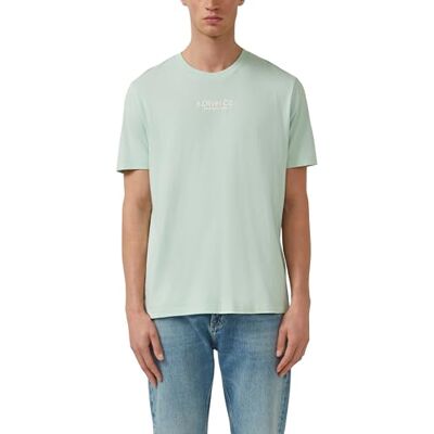 s.Oliver T-shirt med logotyp tryck, 61 d1, M s.Oliver T-shirt med logotyp tryck, 61 d1, M
