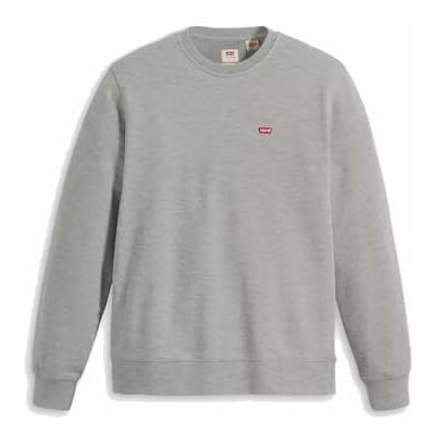 Levi's herr Sweatshirt New Original Crew, Mejselgrå ljung, XXL Levi's herr Sweatshirt New Original Crew, Mejselgrå ljung, XXL