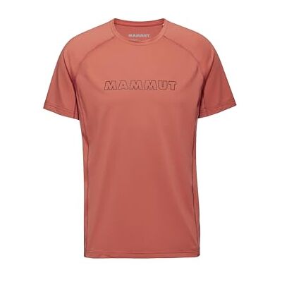 Mammut herr-t-shirt, S, orange, funktionell skjorta, topp, Tegel, S Mammut herr-t-shirt, S, orange, funktionell skjorta, topp, Tegel, S