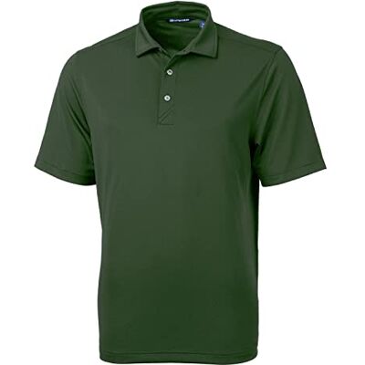 Cutter & Buck Herr kortärmad Virtue Eco Pique återvunnen pikétröja, Jägare, 3XL Cutter & Buck Herr kortärmad Virtue Eco Pique återvunnen pikétröja, Jägare, 3XL