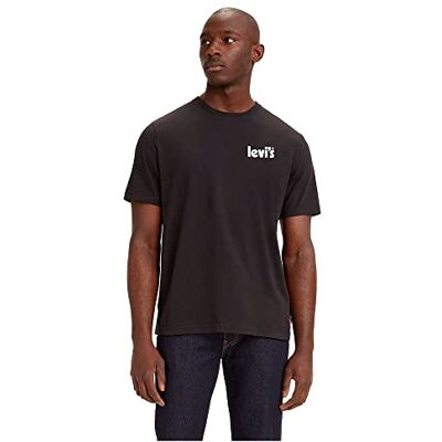 Levi's herr T-Shirt SS RELAXED FIT TEE, Poster Caviar+, M Levi's herr T-Shirt SS RELAXED FIT TEE, Poster Caviar+, M