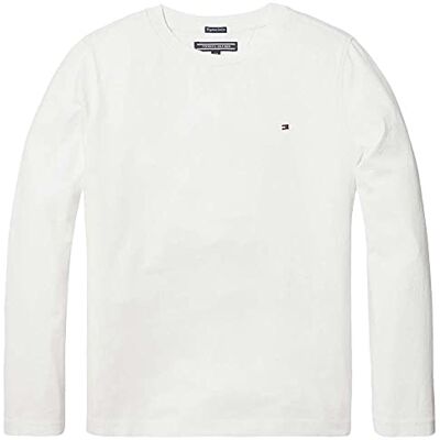 Tommy Hilfiger t-shirt för pojkar, Vit (ljusvit), 104 Tommy Hilfiger t-shirt för pojkar, Vit (ljusvit), 104