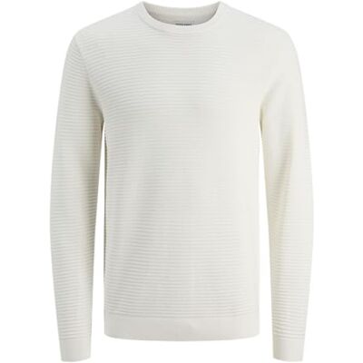 JACK & JONES Jjotto Knit Crew Neck Aw25, Molndansare, M JACK & JONES Jjotto Knit Crew Neck Aw25, Molndansare, M