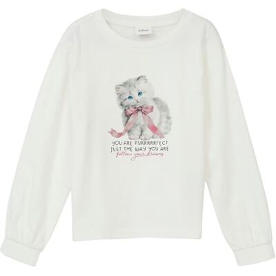 s.Oliver T-shirt långärmad, 0210, 116-122 plus size s.Oliver T-shirt långärmad, 0210, 116-122 plus size