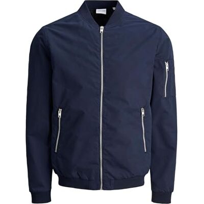 JACK & JONES Herr Mager Bomber Jacka Grundläggande College övergång Blouson Stretch Ingen Huva JJERUSH bomber jacka JACK & JONES Herr Mager Bomber Jacka Grundläggande College övergång Blouson Stretch Ingen Huva JJERUSH bomber jacka