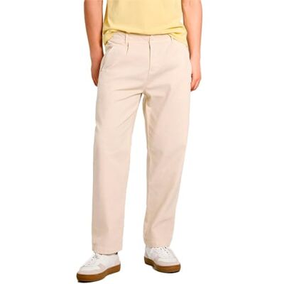 Pepe Jeans herr avslappnad komfortbyxa, Beige (elfenbensvit), 28W Pepe Jeans herr avslappnad komfortbyxa, Beige (elfenbensvit), 28W