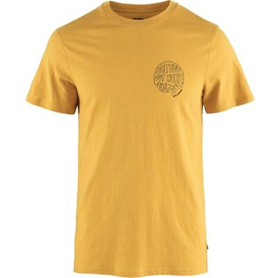 Fjällräven FJALLRAVEN 12600265-160 Hemp Blend out Here T-shirt M T-shirt herr Ochre storlek L, Ochre, L Fjällräven FJALLRAVEN 12600265-160 Hemp Blend out Here T-shirt M T-shirt herr Ochre storlek L, Ochre, L