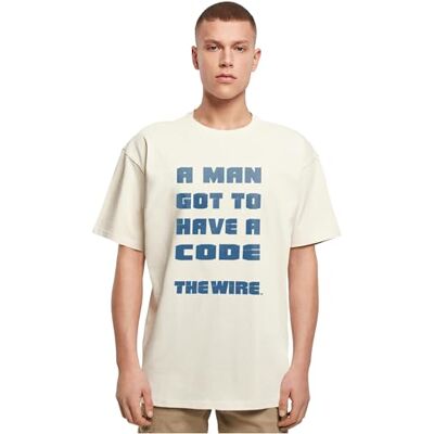 MERCHCODE T-shirt för män, 100% bomull, sand, XL, sand, XL MERCHCODE T-shirt för män, 100% bomull, sand, XL, sand, XL