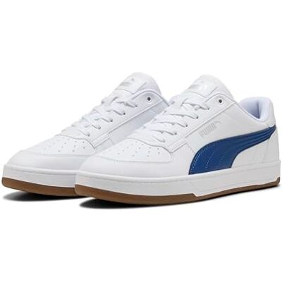 PUMA Mixed Caven 2.0 Basket, White Clyde Royal Gum, 42 EU PUMA Mixed Caven 2.0 Basket, White Clyde Royal Gum, 42 EU