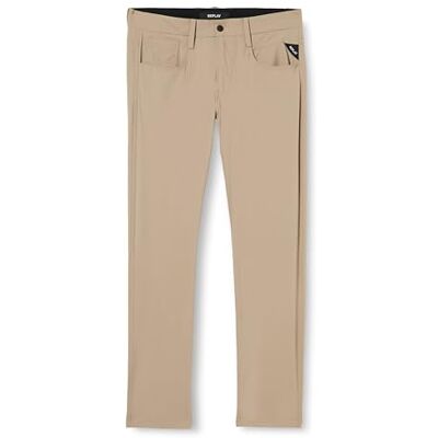 Replay Herr Chino Anbass Slim Fit Hyperflex Hybrid med stretch, Khaki 597, 36W / 32L Replay Herr Chino Anbass Slim Fit Hyperflex Hybrid med stretch, Khaki 597, 36W / 32L