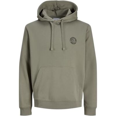 JACK & JONES Jjalliance Sweat Hood, Vetiver, L JACK & JONES Jjalliance Sweat Hood, Vetiver, L
