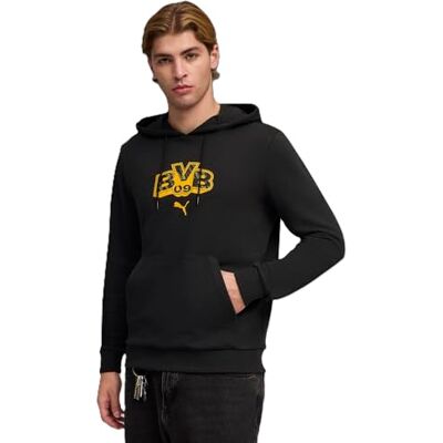 PUMA BVB FtblCulture huvtröja PUMA BVB FtblCulture huvtröja