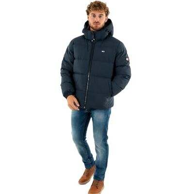 Tommy Jeans herr TJM Essential Down jacka EXT Dm0dm19786 andra jackor, blå (Dark Night Navy), XL, Blå (Dark Night Navy), XL Tommy Jeans herr TJM Essential Down jacka EXT Dm0dm19786 andra jackor, blå (Dark Night Navy), XL, Blå (Dark Night Navy), XL