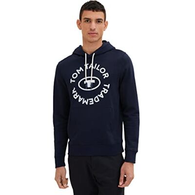 TOM TAILOR Herr Sweatshirt 1035531, 10668 Sky Captain Blue, L TOM TAILOR Herr Sweatshirt 1035531, 10668 Sky Captain Blue, L
