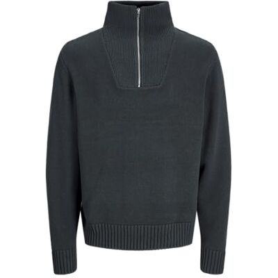 JACK & JONES JACK&JONES JORFREDERIKSBERG stickad halv dragkedja, Skogsriver, M JACK & JONES JACK&JONES JORFREDERIKSBERG stickad halv dragkedja, Skogsriver, M