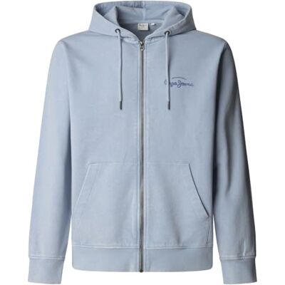 Pepe Jeans herr TERREL dragkedja tröja, blå (SOHO BLUE), XS, Blå (soho blå), XS Pepe Jeans herr TERREL dragkedja tröja, blå (SOHO BLUE), XS, Blå (soho blå), XS