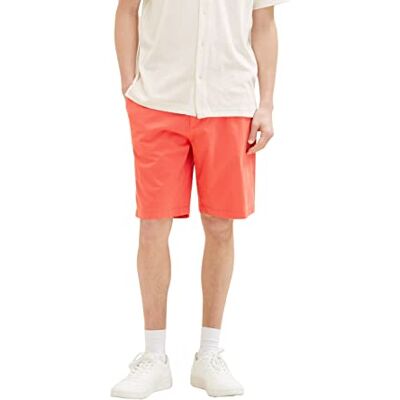 TOM TAILOR Denim herr Bermuda shorts 1037118, 11042 Plain Red, XS TOM TAILOR Denim herr Bermuda shorts 1037118, 11042 Plain Red, XS