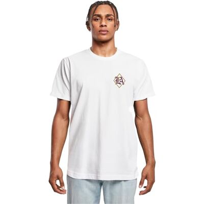 män LA City Print Tee M White, Vit, M män LA City Print Tee M White, Vit, M