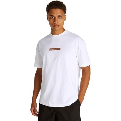 Calvin CK JEANS Herr NYC 2025 TEE J30J327524, vit (ljus vit), XXL, Vit (ljusvit), XXL Calvin CK JEANS Herr NYC 2025 TEE J30J327524, vit (ljus vit), XXL, Vit (ljusvit), XXL