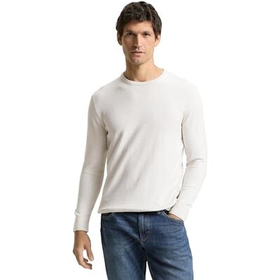 TOM TAILOR herrtröja, 13174 Mjuk vaniljmelerad, XL TOM TAILOR herrtröja, 13174 Mjuk vaniljmelerad, XL