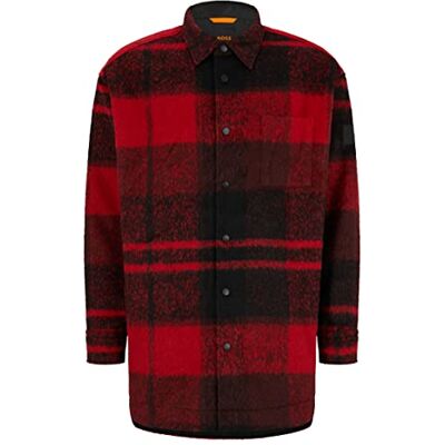 Boss Herr Laurus Shirt, Bright Red, S Boss Herr Laurus Shirt, Bright Red, S