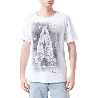 KEY LARGO KEYLARGO Män T-shirts MT Game Rhapsody Round, Vit (1 000 st), XXL KEY LARGO KEYLARGO Män T-shirts MT Game Rhapsody Round, Vit (1 000 st), XXL