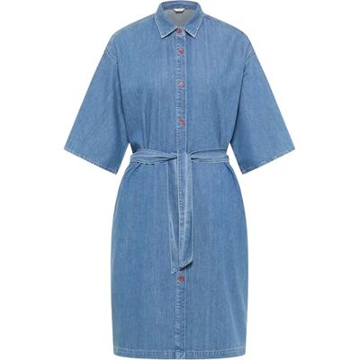 MUSTANG Style Lorida denimskjorta, Medelblå 541, 32 SE MUSTANG Style Lorida denimskjorta, Medelblå 541, 32 SE