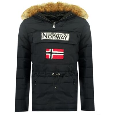 Geographical Norway Coconut Herr långärmad parkas för män höst vinter – vattentät vattenavvisande kappa – utomhusjacka med pälshuva – vindjacka – herr (marinblå L), Marin, L Geographical Norway Coconut Herr långärmad parkas för män höst vinter – vattentät vattenavvisande kappa – utomhusjacka med pälshuva – vindjacka – herr (marinblå L), Marin, L