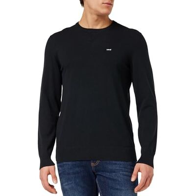 Levi's Lightweight Hm Sweaters för män, meteoriter, S Levi's Lightweight Hm Sweaters för män, meteoriter, S