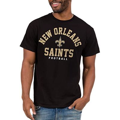 Junk Food NFL Classic Team Logo T-shirt, New Orleans Saints – svart, 3XL Junk Food NFL Classic Team Logo T-shirt, New Orleans Saints – svart, 3XL
