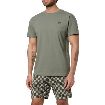 HUGO Pyjamasset för män, Mörkgrön 306, S HUGO Pyjamasset för män, Mörkgrön 306, S