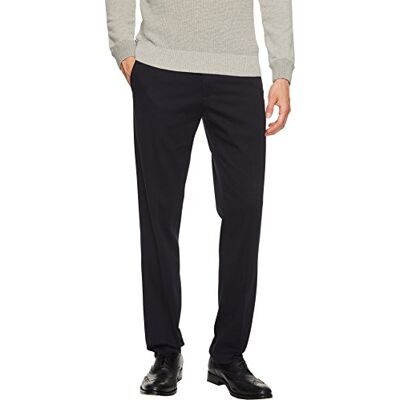 Dockers herr lätt kaki slim-fit raffinerade chinos, Navy, 34W x 34L Dockers herr lätt kaki slim-fit raffinerade chinos, Navy, 34W x 34L