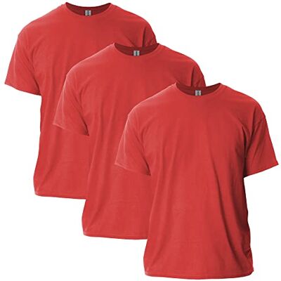 Gildan Män ultra bomull t-shirt, stil G2000, multipack, röd (3-pack), XXXL (förpackning med 3) Gildan Män ultra bomull t-shirt, stil G2000, multipack, röd (3-pack), XXXL (förpackning med 3)