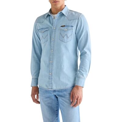 Wrangler Western Shirt, Riverbank, 3XL herr Wrangler Western Shirt, Riverbank, 3XL herr