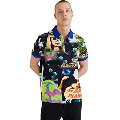 Desigual herr tshirt, svart, S Desigual herr tshirt, svart, S