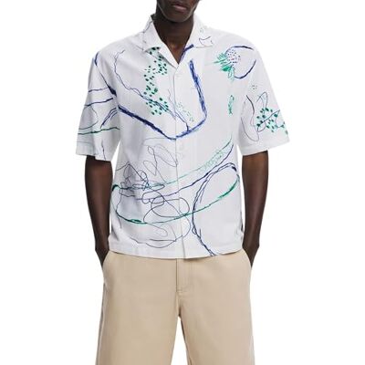 Desigual CAM_MAX, 1001 rå, L, Vit, L Desigual CAM_MAX, 1001 rå, L, Vit, L