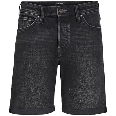 JACK & JONES JACK&JONES JJIRICK JJIORIGINAL Shorts AM 360 SN, Svart denim/förpackning: 363, XS JACK & JONES JACK&JONES JJIRICK JJIORIGINAL Shorts AM 360 SN, Svart denim/förpackning: 363, XS