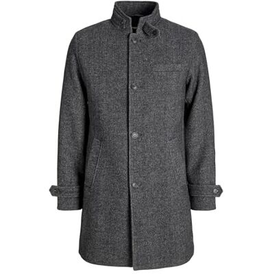 JACK & JONES Herr Jjemelton ull blandning rock Sn, Grå melange, XS JACK & JONES Herr Jjemelton ull blandning rock Sn, Grå melange, XS