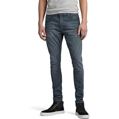 G-STAR RAW herr Jeans Revend Fwd Skinny Jeans, Blå (Antic Chert Grey D20071-9882-b145), 27W / 32L G-STAR RAW herr Jeans Revend Fwd Skinny Jeans, Blå (Antic Chert Grey D20071-9882-b145), 27W / 32L