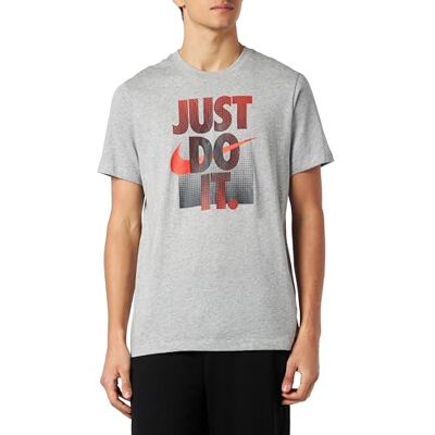 NIKE T-shirt, Dk Grey Heather, S NIKE T-shirt, Dk Grey Heather, S