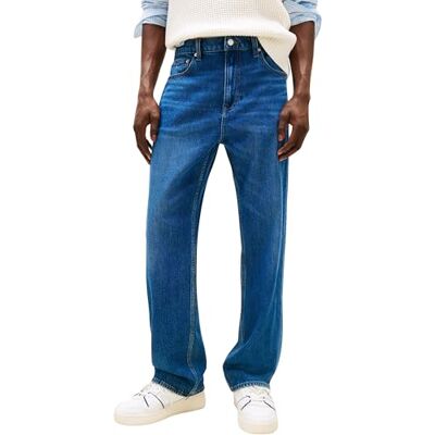 Tommy Jeans herr Otis Regular STR BI0152 CO DM0DM21021 rak, denim (denim mörk), 36W/32L, Denim (denim mörk), 36W x 32L Tommy Jeans herr Otis Regular STR BI0152 CO DM0DM21021 rak, denim (denim mörk), 36W/32L, Denim (denim mörk), 36W x 32L