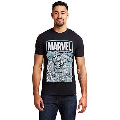 Marvel Living Legend T-shirt för män, Svart, XL Marvel Living Legend T-shirt för män, Svart, XL