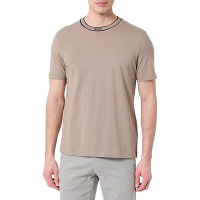 Boss T-shirt för män, Ljus/pastellgrön 334, L Boss T-shirt för män, Ljus/pastellgrön 334, L