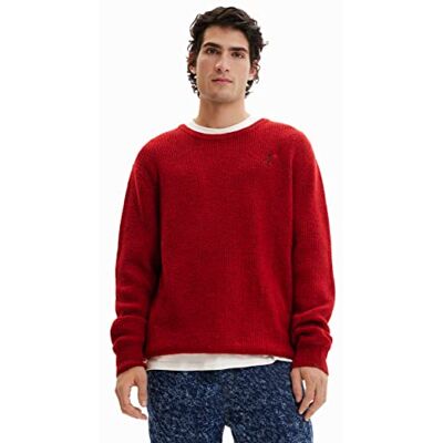 Desigual Herr JERS_Amadeo 3007 BORGOA tröja tröja, röd, XXL, röd, XXL Desigual Herr JERS_Amadeo 3007 BORGOA tröja tröja, röd, XXL, röd, XXL